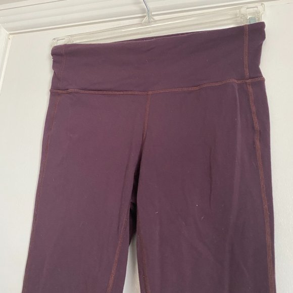 Athleta High Rise Chaturanga Tight Purple Legging Yoga Size Small - Picture 4 of 5